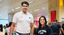 Arshad Nadeem returns after surgery in England as World Athletics looms