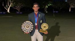 Saad Habib finishes as runner-up at Sri Lanka Amateur Golf Championship