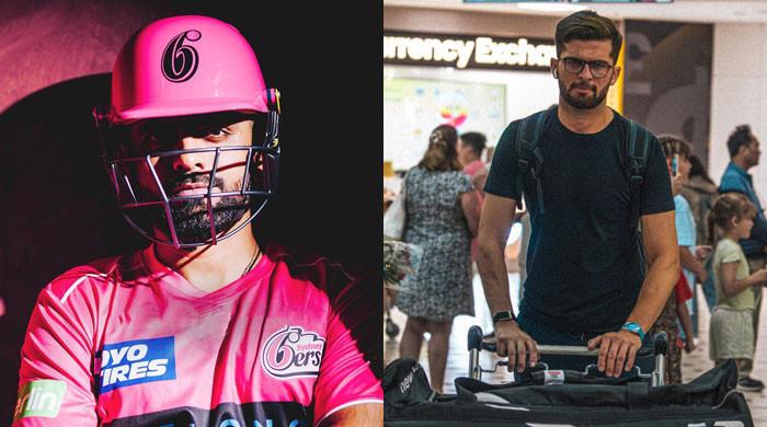 Babar Azam, Shaheen Shah Afridi arrive in Australia for PPL 15 Babar Azam, Shaheen Shah Afridi arrive in Australia for PPL 15