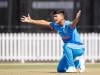 India's Kishan Singh shows sportsmanship during U19 Asia Cup match against Pakistan