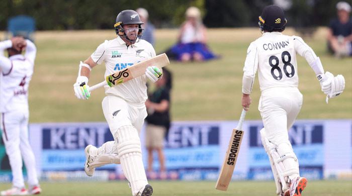 Centuries by Conway, Latham put New Zealand on the brink of victory in third West Indies Test