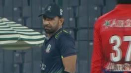 Iftikhar Ahmed suffers bizarre dismissal in President's Cup final