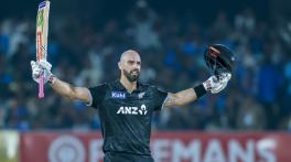 Daryl Mitchell's ton leads New Zealand to series-levelling win in second India ODI