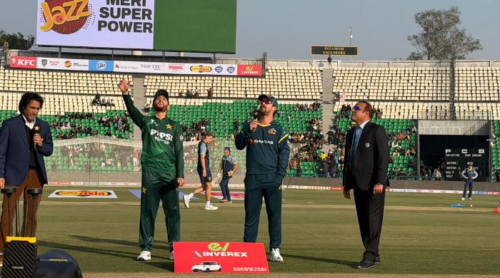 Pakistan won the toss and elected to bat in the first T20 against Australia
