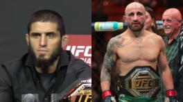 Islam Makhachev drops two-word reaction to Alexander Volkanovski after UFC 325