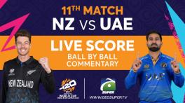 New Zealand vs United Arab Emirates Live Score, T20 World Cup 2026, NZ vs UAE Match 11