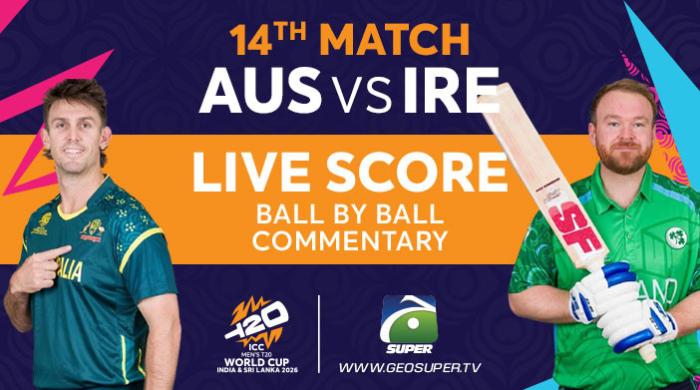 Australia vs Ireland Live Score, T20 World Cup 2026, AUS vs IRE Match 14