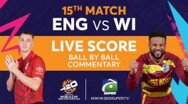 England vs West Indies Live Score, T20 World Cup 2026, ENG vs WI Match 15