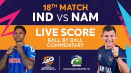 India vs Namibia Live Score, T20 World Cup 2026, IND vs NAM Match 18