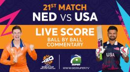 Netherlands vs United States of America Live Score, T20 World Cup 2026, NED vs USA Match 21
