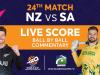 New Zealand vs South Africa Live Score, T20 World Cup 2026, NZ vs SA Match 24