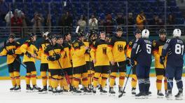 Winter Olympics: Germany beat France to reach quarter-final in ice hockey