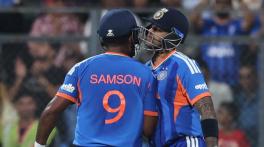 India register multiple records with mammoth total in semi-final against England