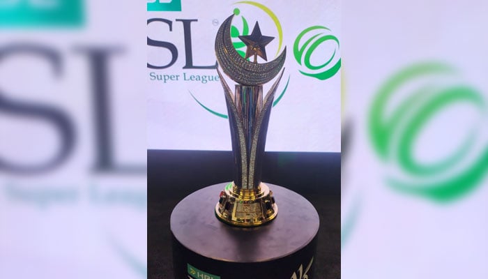 PSL 11 Infinity Trophy unveiled at National Bank Stadium