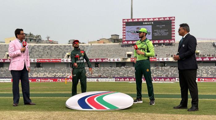 Bangladesh have opted to bowl first in the opening match of the ODI series against Pakistan