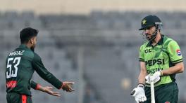 Mehidy Hasan Miraz breaks silence on debated run-out of Pakistan's Agha