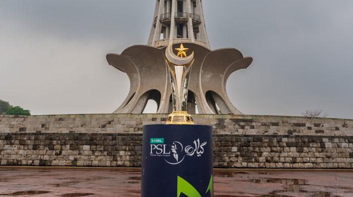 The PSL 11 Infinity Trophy tour has reached Lahore