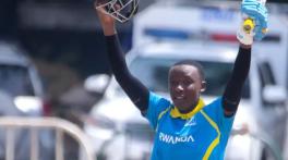 Rwanda's Utagushimaninde bags multiple records on T20I debut