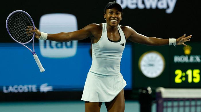 Coco Gauff reaches first Miami Open semi-final