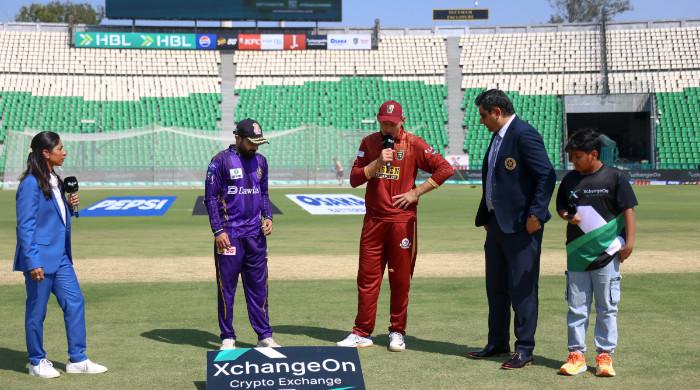 PSL 11: Quetta Gladiators win toss, elect to bat first against Hyderabad Kingsmen PSL 11: Quetta Gladiators win toss, elect to bat first against Hyderabad Kingsmen