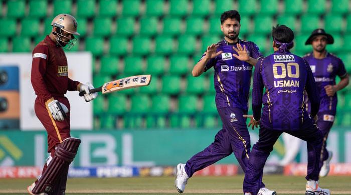 Quetta Gladiators crush Hyderabad Kingsmen to open PSL 11 account Quetta Gladiators crush Hyderabad Kingsmen to open PSL 11 account