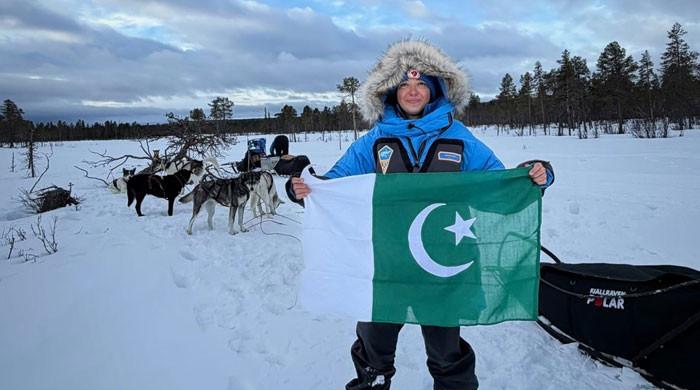 Pakistan's Samar Khan conquers 300km Arctic dogsled challenge