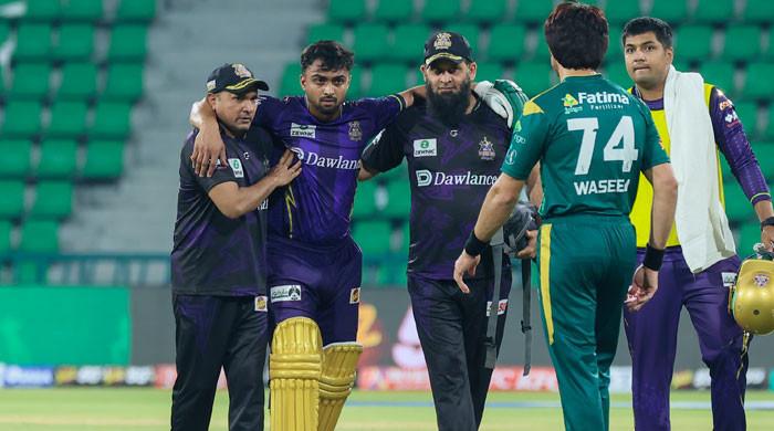 PSL 11: Ahmed Daniyal 'taken to hospital' amid Gladiators-Sultans clash