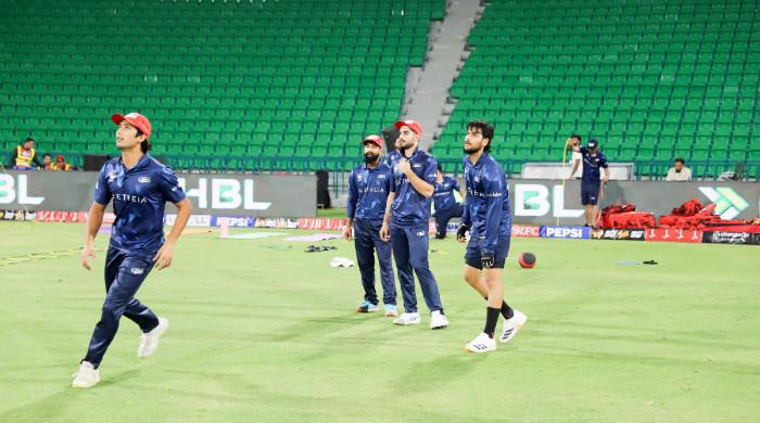 PSL 11: Islamabad United player hit on head during net session