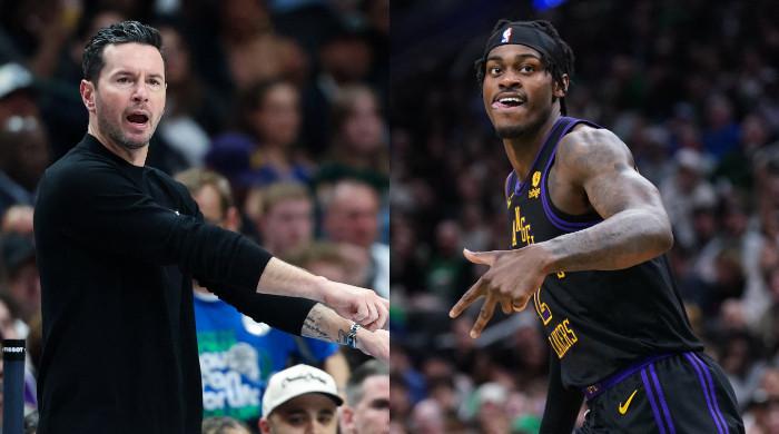 Lakers head coach JJ Redick addresses heated altercation with Jarred Vanderbilt