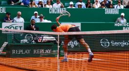 WATCH: Daniil Medvedev destroys racket during loss in Monte Carlo