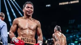 Manny Pacquiao makes symbolic statement ahead of Floyd Mayweather rematch