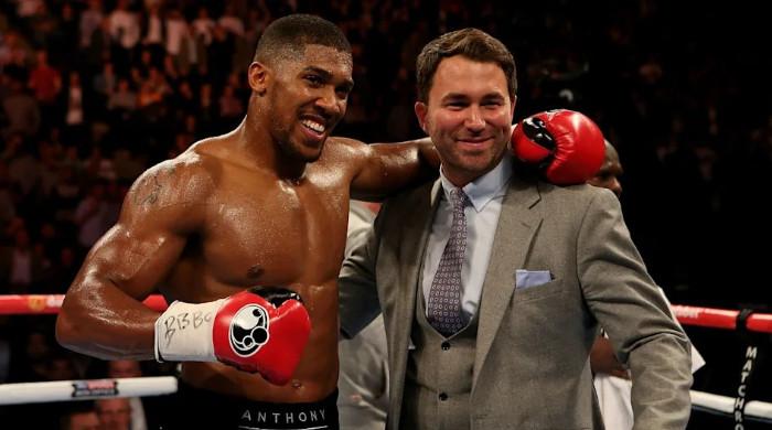 Eddie Hearn reveals reason behind Anthony Joshua not facing off with Tyson Fury