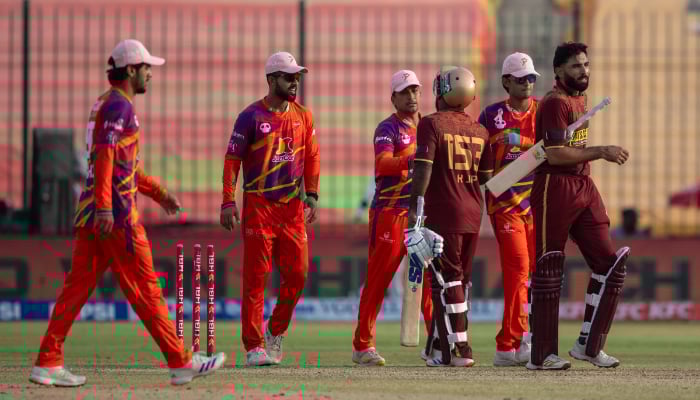 PSL 11 points table reflecting Hyderabad Kingsmen's position