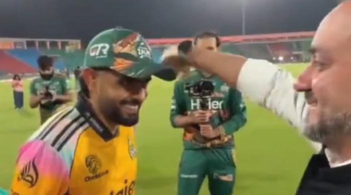 WATCH: PSL CEO Salman Naseer wards off 'evil eye' for Babar Azam