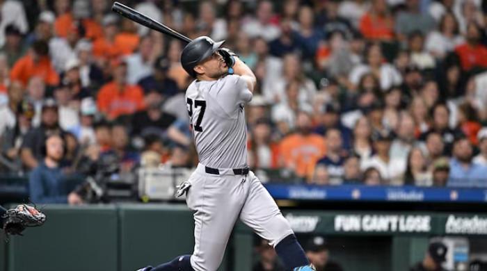 Giancarlo Stanton injury concern in New York Yankees win over Houston Astros