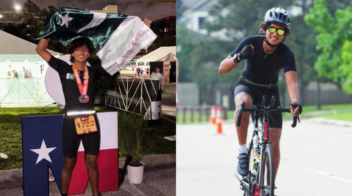 Karachi teen Rayan becomes youngest Pakistani to complete Ironman Triathlon