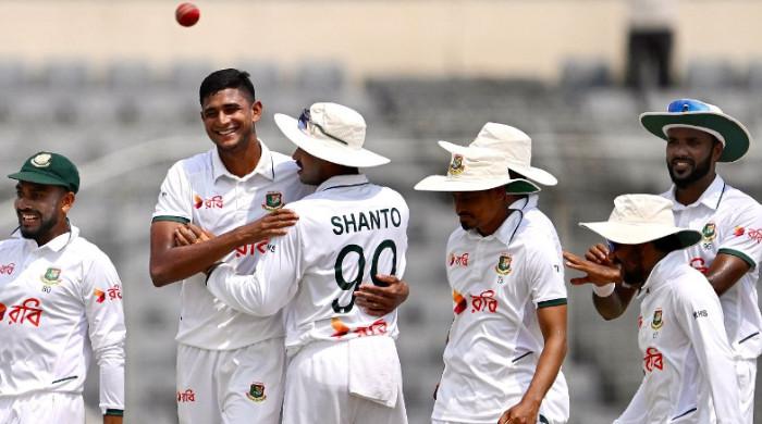 Nahid Rana helped Bangladesh beat Pakistan in the first Test