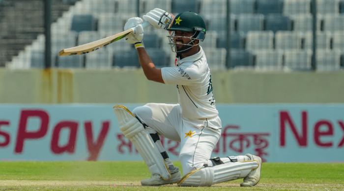 Abdullah Fazal joins elite Pakistan batsmen’s club with double fifties on Test debut