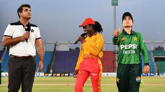 Pakistan won the toss and opted to bat first in the T20I series opener against Zimbabwe