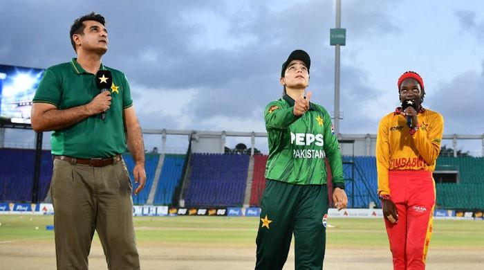 Pakistan won the toss and elected to bat first in the second T20I against Zimbabwe