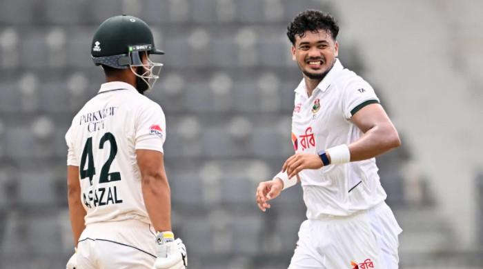 Taskin, Mehidy dismantle Pakistan's top order on day two of Sylhet Test