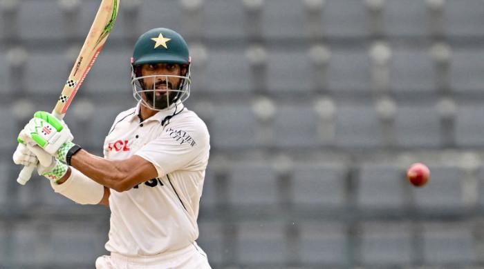 Shan Masood leads Pakistan's fightback after early wobble against Bangladesh