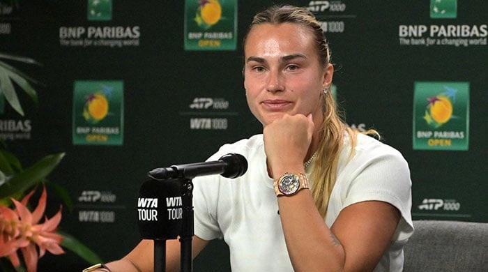 Aryna Sabalenka cuts press conference short as French Open players protest
