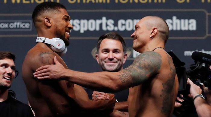 Oleksandr Usyk reveals his new partnership with Anthony Joshua