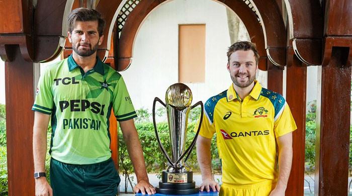 The trophy for the Pakistan-Australia ODI series has been released