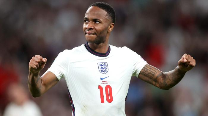 Former England winger Raheem Sterling arrested after M3 crash