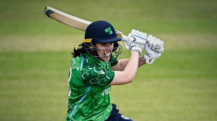 Ireland women’s player Rebecca Stoeckel beat Pakistan in the T20 tri-series Ireland women’s player Rebecca Stoeckel beat Pakistan in the T20 tri-series