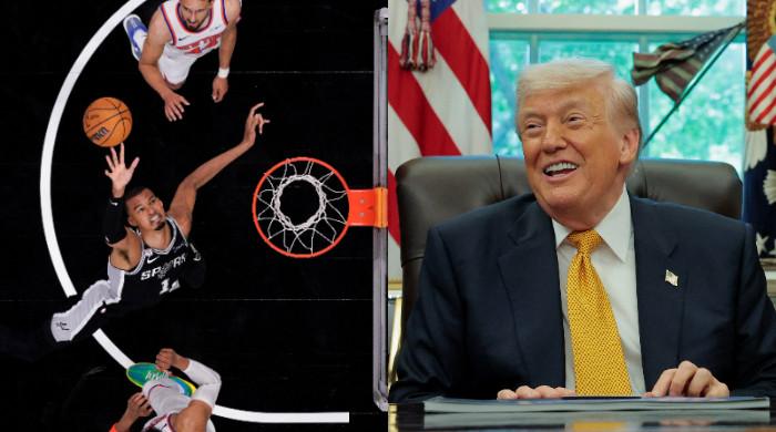 President Donald Trump confirms NBA Finals attendance