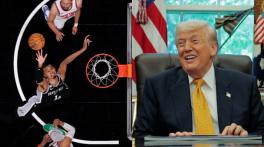 President Donald Trump confirms NBA Finals attendance