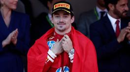 Leclerc heads Hamilton during disrupted first practice in Monaco